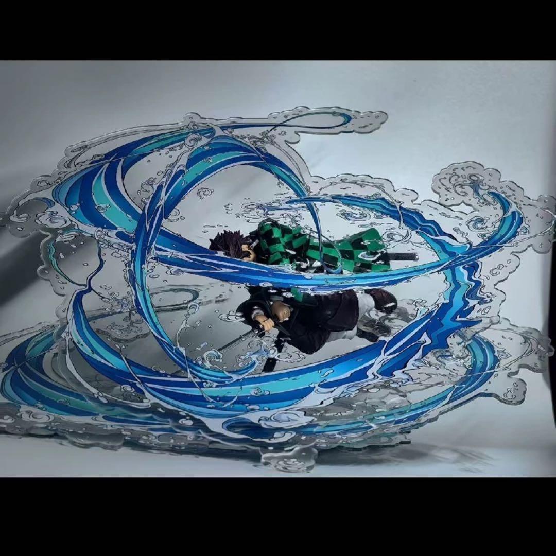 SH Figuarts 竈門炭治郎 水の呼吸 アクリルエフェクト - メルカリ