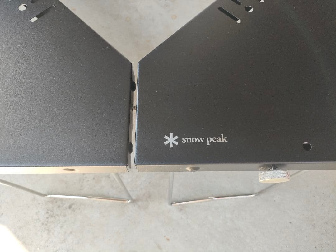 スノーピーク 雪峰祭2022秋限定 ジカロテーブル ブラック