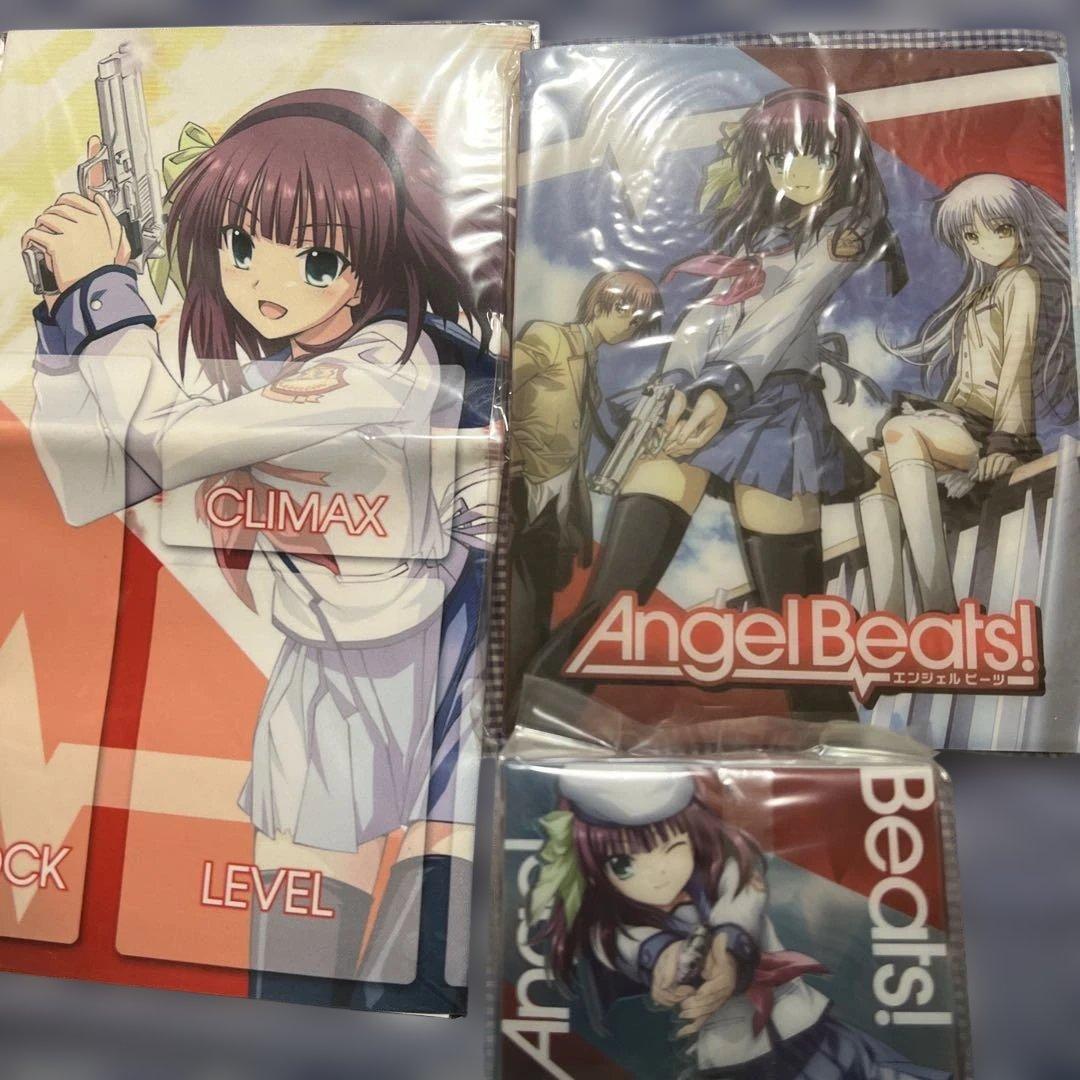Angel Beats! サプライセット デッキケース ファイル プレイマットb