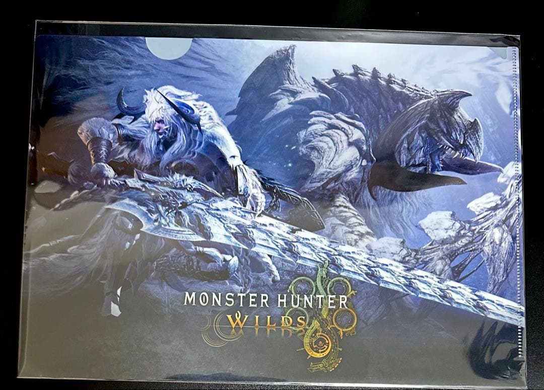 TGS2025 ゲームショウ モンハンワイルズ ポーチ クリアファイル セット