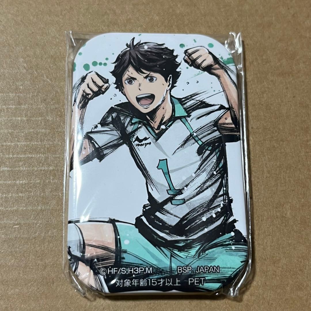 ハイキュー!!及川缶バッジ歓喜の鼓動スクエア及川徹