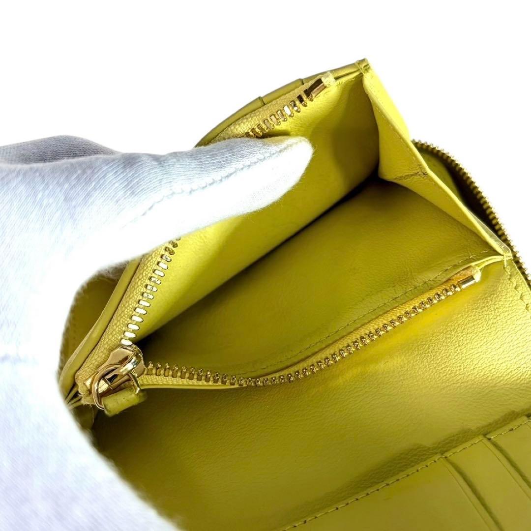 極美品 ボナベンチュラ 財布 小銭入れ 二つ折り a948