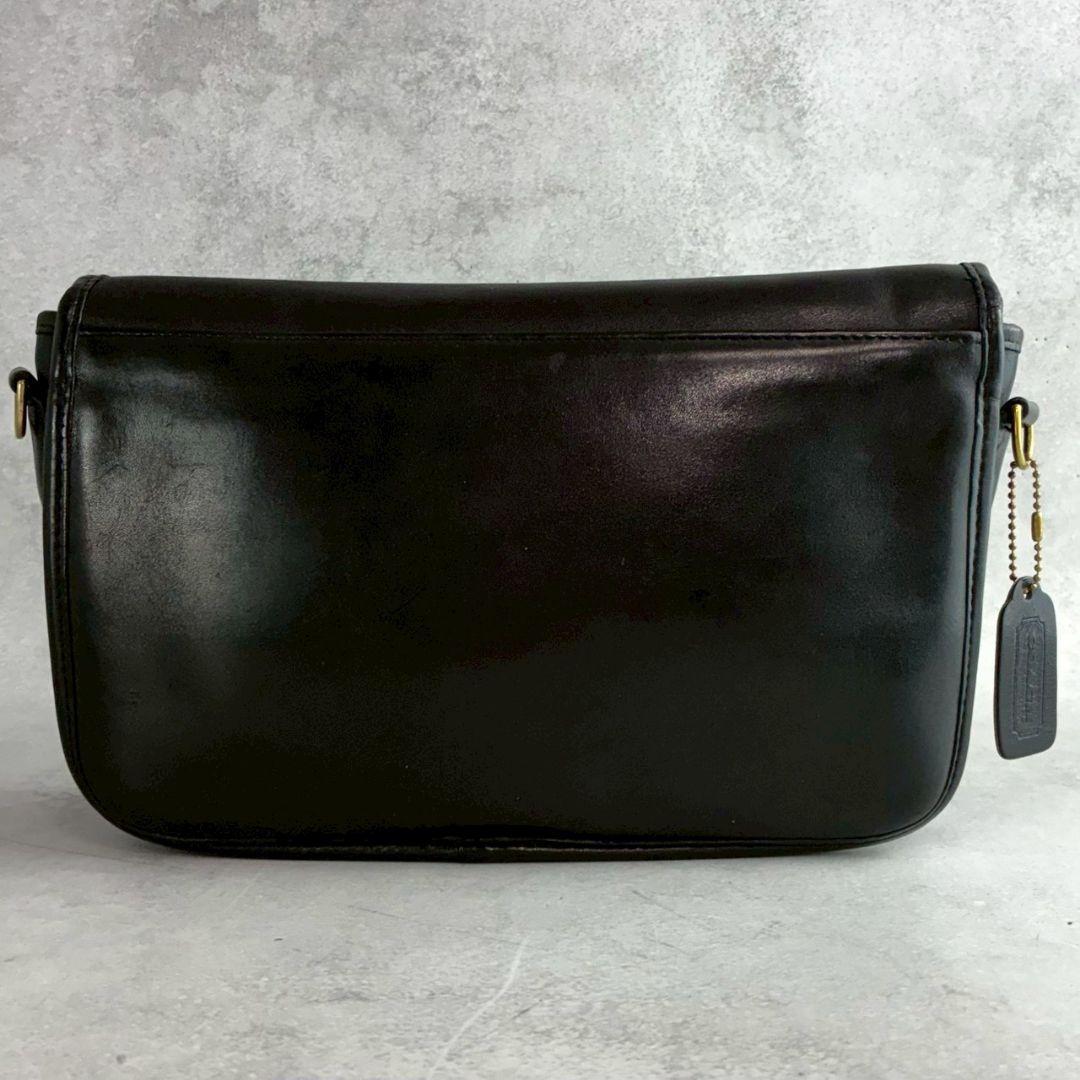 極美品 Vintage Coach Pocket Purse Black USA