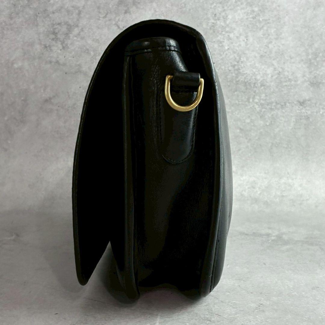 極美品 Vintage Coach Pocket Purse Black USA
