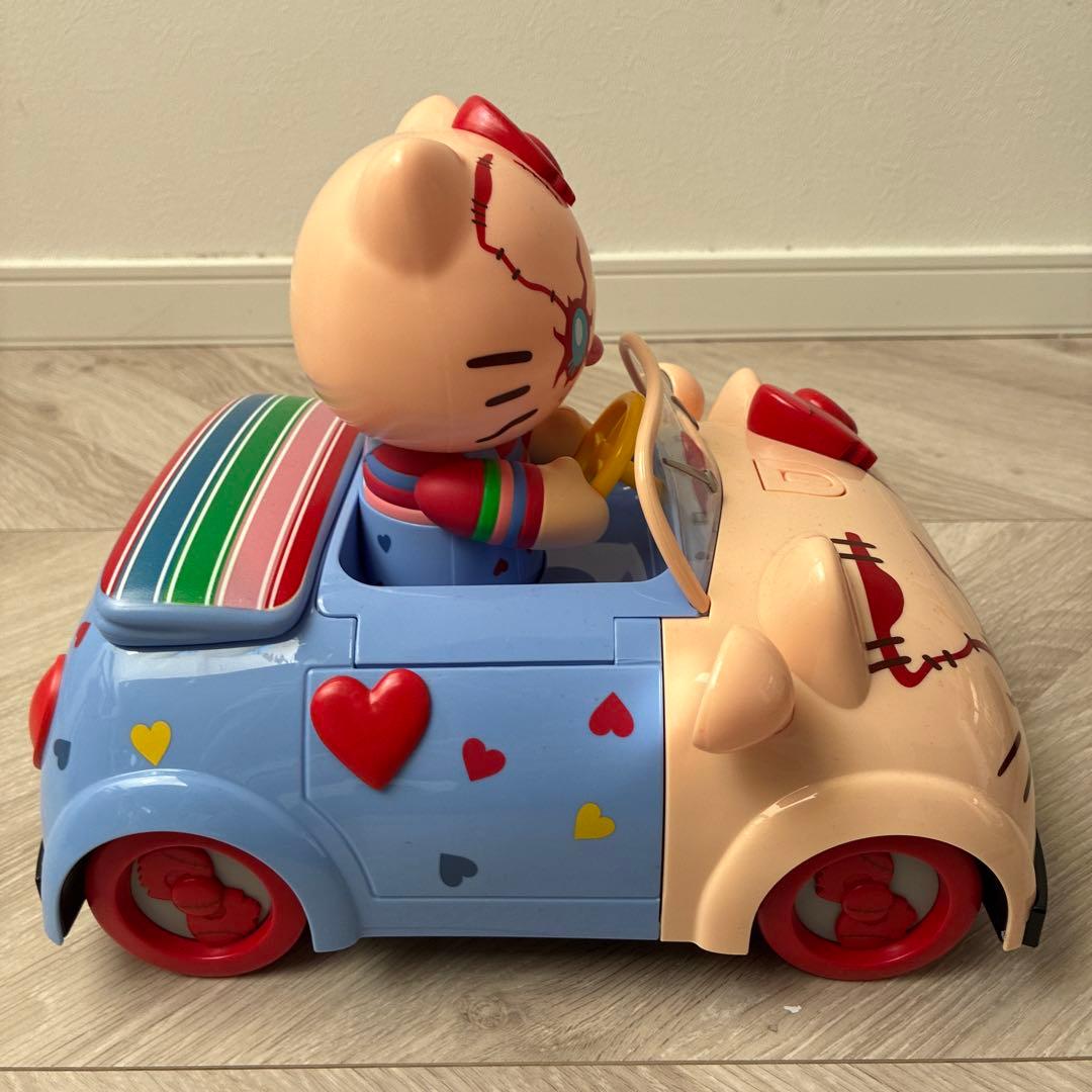 限定 USJ ロサンゼルス ハローキティ チャッキー ポップコーンバケツ 新品