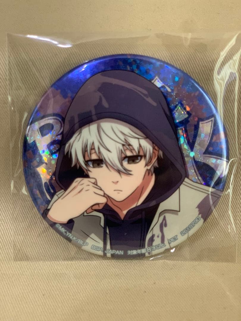 ブルーロック ホログラム缶バッジ 凪誠士郎 御影玲王 GIGO限定