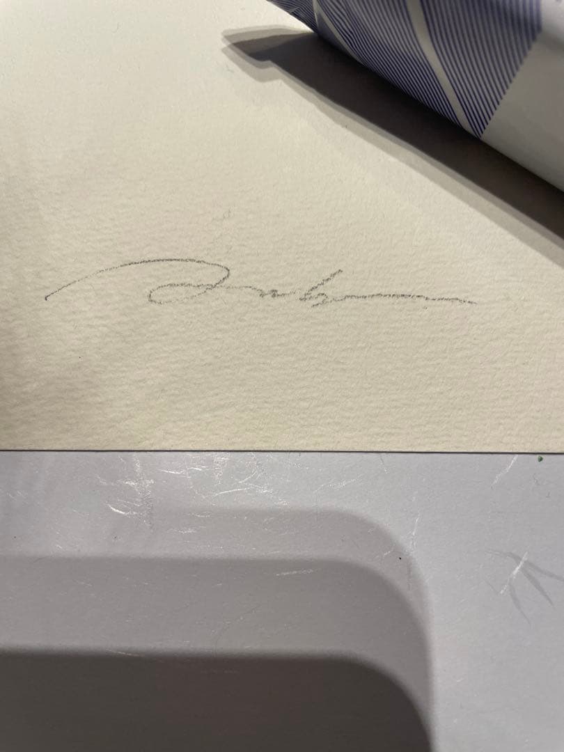 真作　Roby Dwi Antono「Ranger Merah」サイン入り　完売