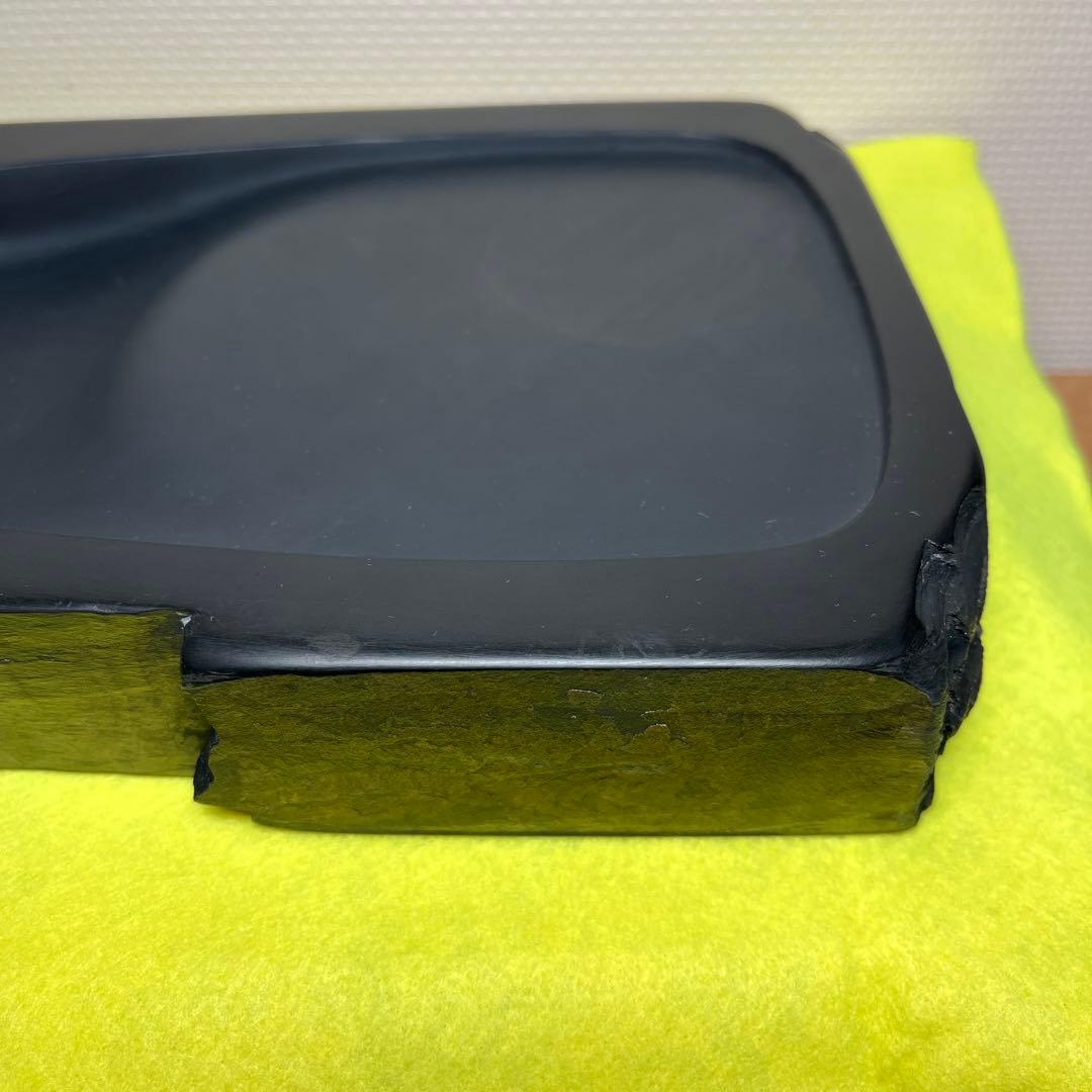 ⭕️雄勝硯 超大型天然硯 竹峯作 未使用美品 工芸品 4kg超え オブジェ