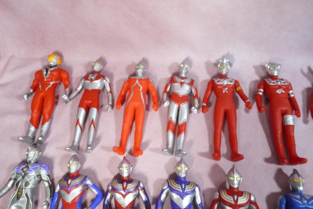 ウルトラヒーローシリーズ　800サイズ　新金型ソフビ　42体セット