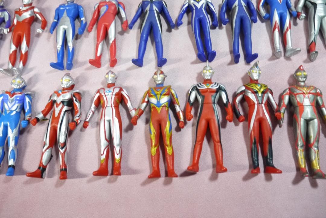 ウルトラヒーローシリーズ　800サイズ　新金型ソフビ　42体セット