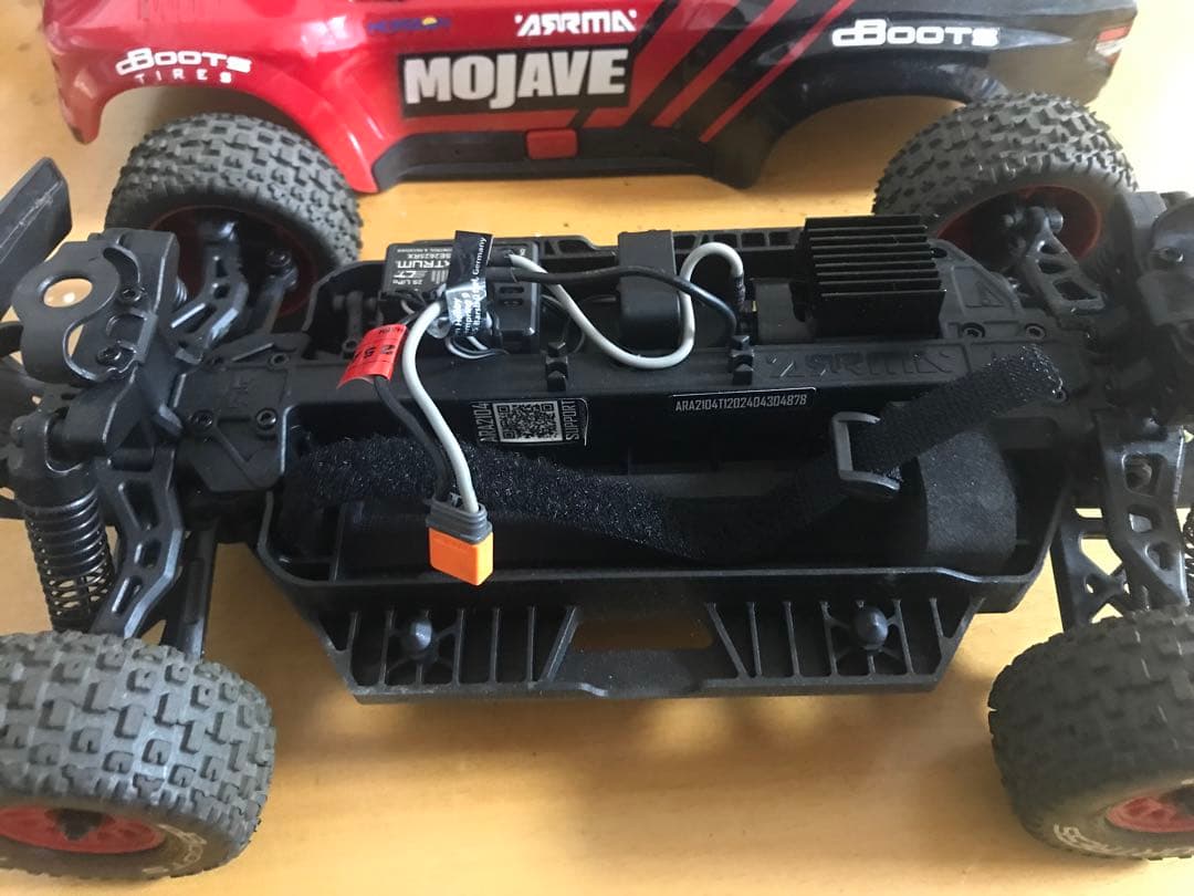 ARRMA MOJAVEGROM 1/14スケール　380ブラシモーター