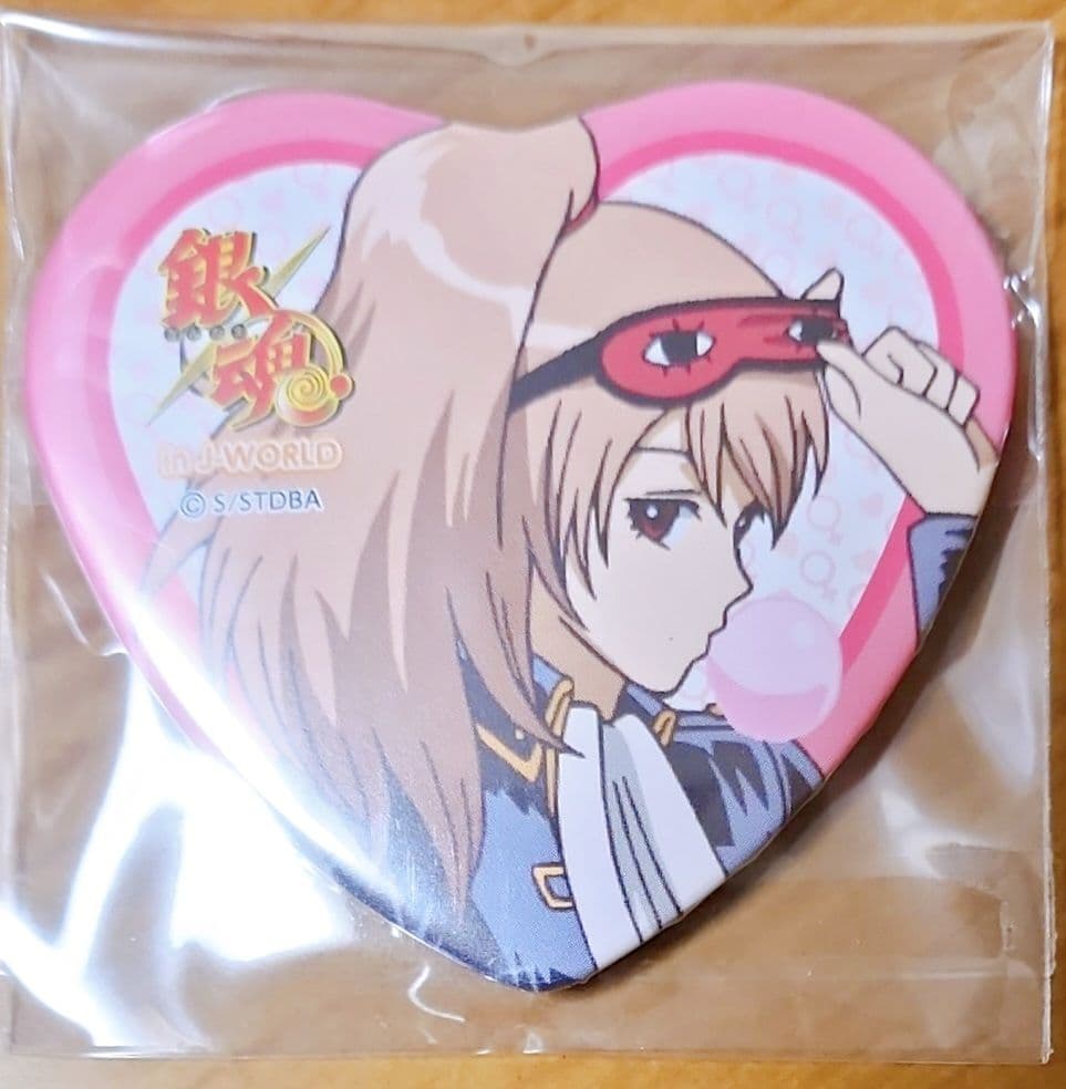 銀魂 坂田銀時 銀子 J-WORLD 性転換篇 恋の銀魂神社 缶バッジ