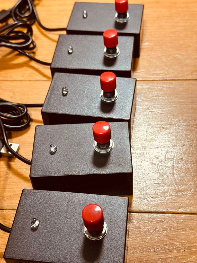 スーパー早押しピンポンブー(本体)×2+ 専用ボタン 10人用 ※値下げ中