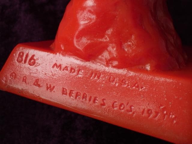 【限定値下】レア【1971年】レッドデビル アメリカ製 メッセージドール