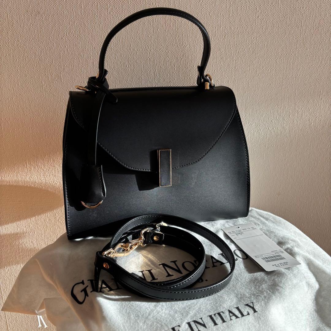 GIANNI NOTARO / BEAMS別注 フラップ ハンドバッグ