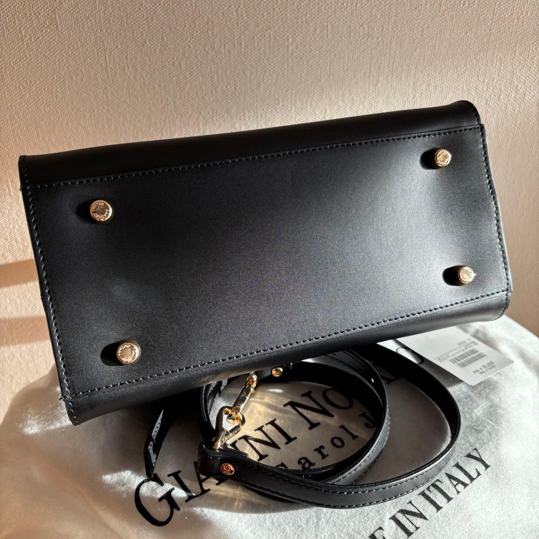 GIANNI NOTARO / BEAMS別注 フラップ ハンドバッグ