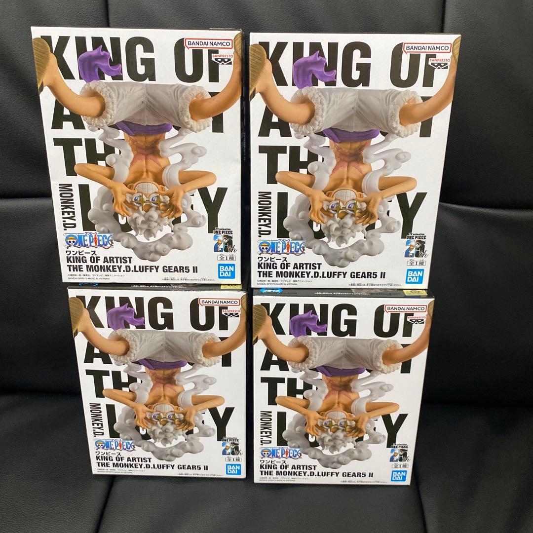 ワンピース KING OF ARTIST ルフィ ニカ ギア5 Ⅱ24個セット