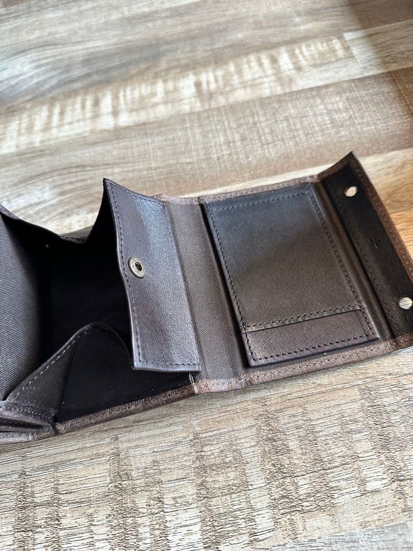 エムピウ(M+) ミッレフォッリエ2 P25 クアドレッティ　財布