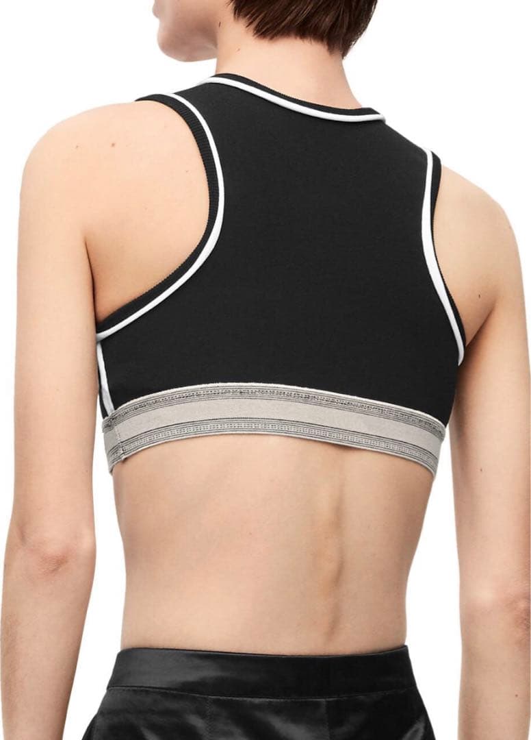 クロップド　タンクトップ（レーヨン）【LOEWE】