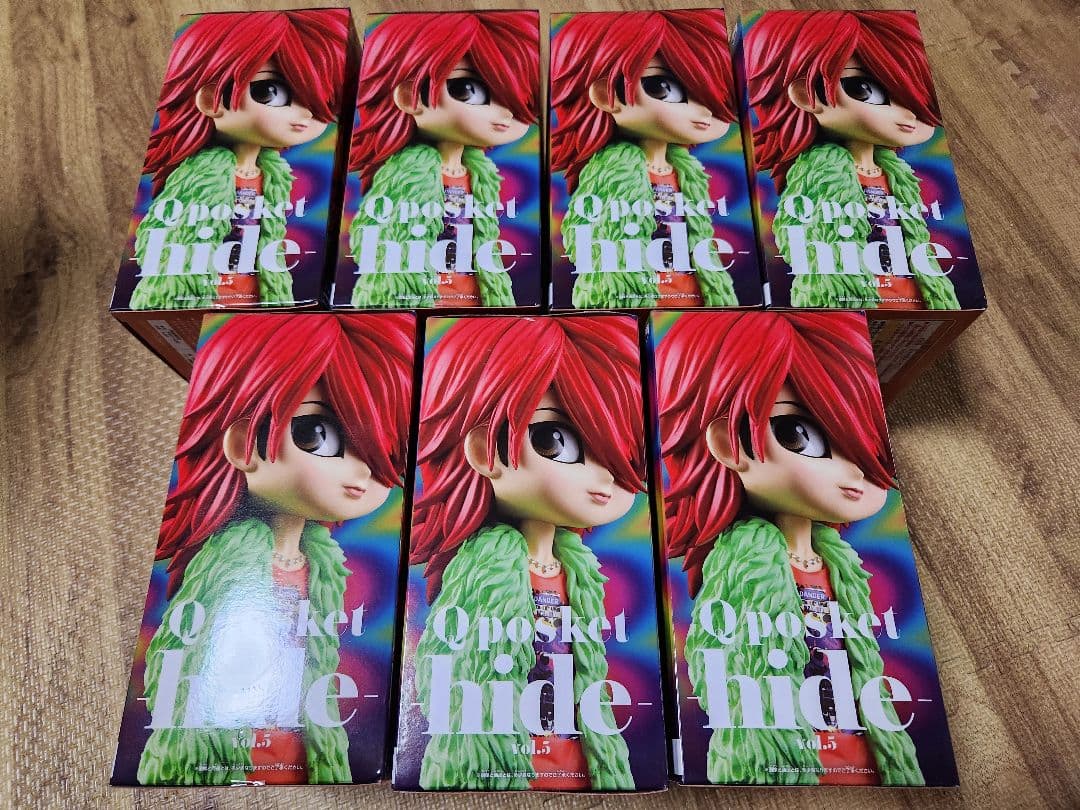 hide Qposket フィギュア　３2個まとめ　ノーマルカラー　メタリック