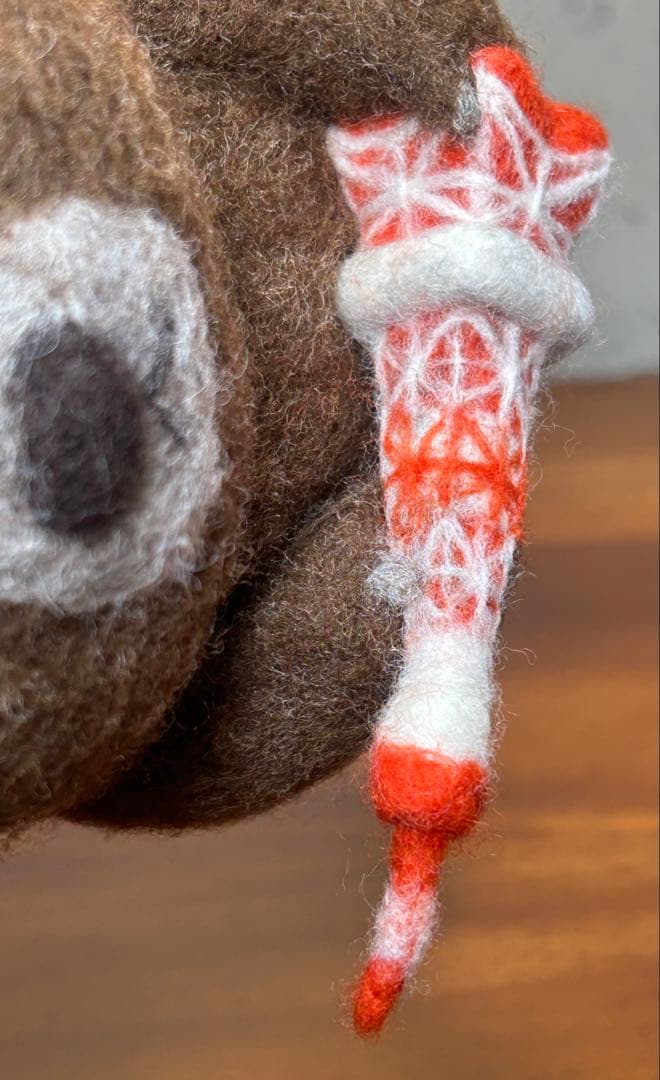 ☆SLEEPY SHEEP☆くま☆フェルト☆TOWER☆ぬいぐるみ☆ほぼ日☆