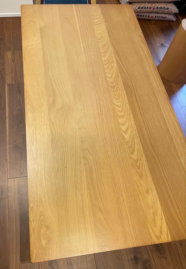 無印良品　ダイニングテーブル ナチュラル シンプル リビングテーブル　完成品