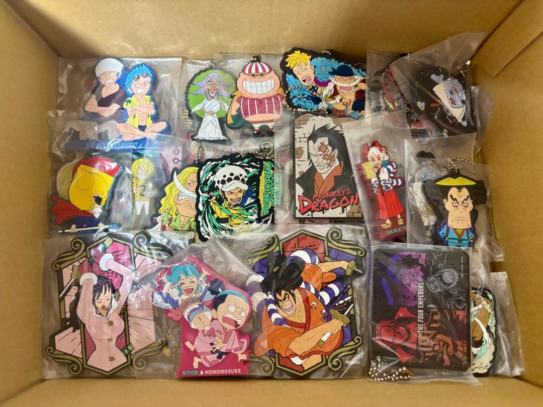 ワンピース　ラバーストラップ　シール　アクリルスタンド　まとめ売り　一番くじ