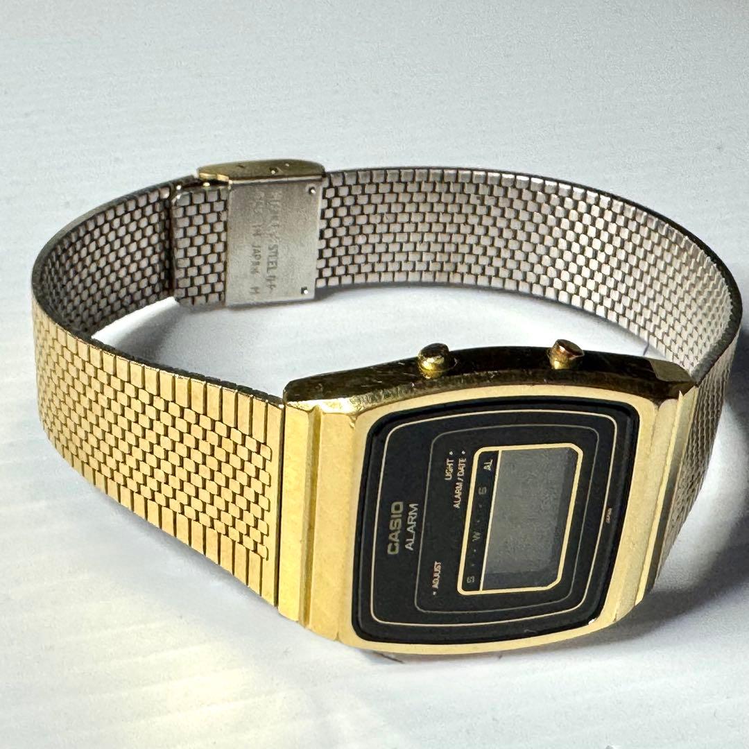 CASIO 腕時計 カシオトロン 59CGS-33 ゴールド デジタル クォーツ