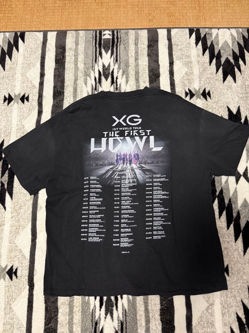 XG ツアーTシャツ The First HOWL FINAL 東京ドーム - メルカリ