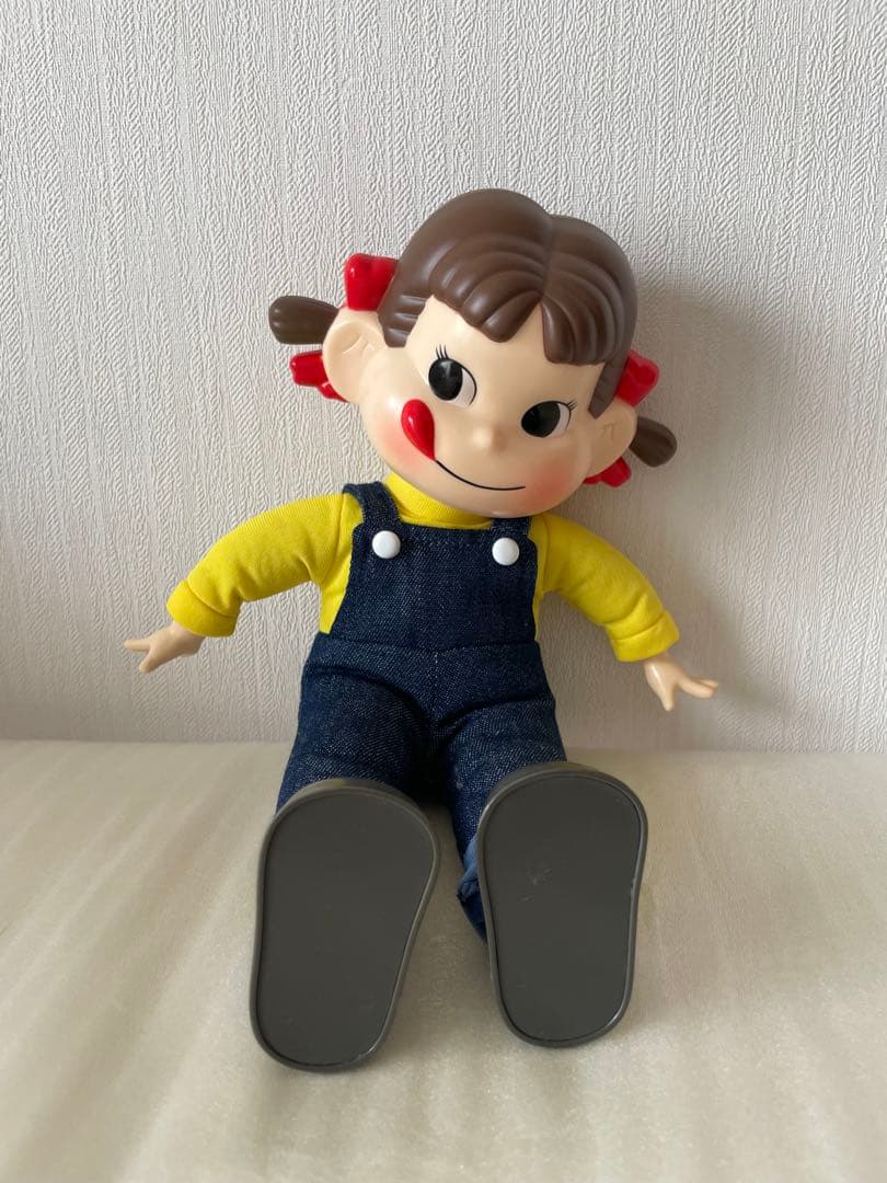 おすわりぺこちゃん 7体セット｜不二家おすわりぺこちゃん人形 レトロ