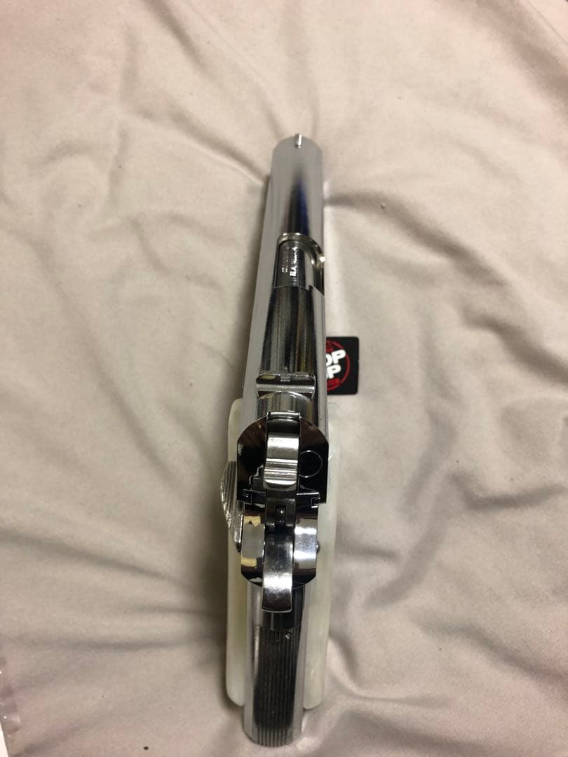 【東京マルイ】コルトガバメント　シリーズ70　ニッケルフィニッシュ　ガスガン