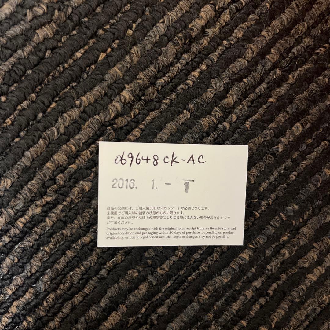 HERMES グレー レザー手袋 サイズ9