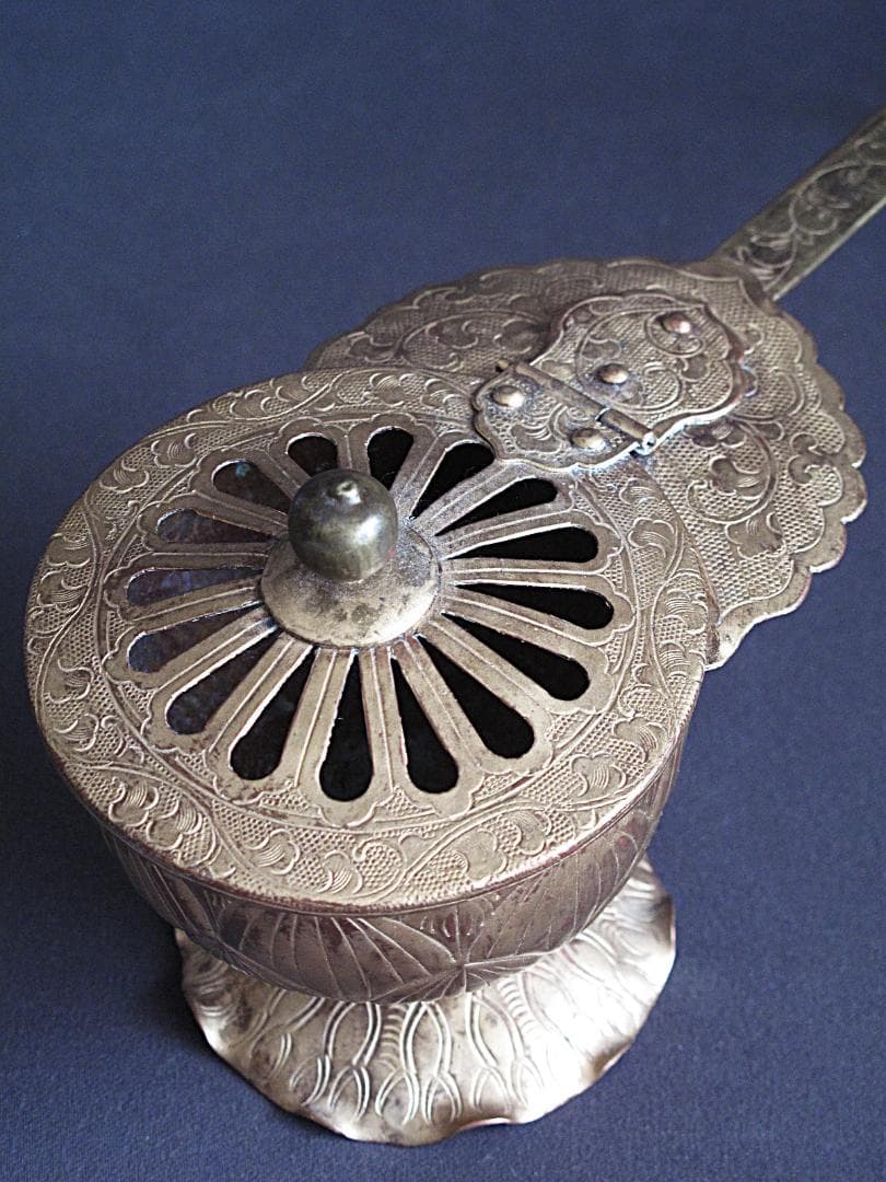 時代!! 法具『柄香炉』仏具 長29㎝