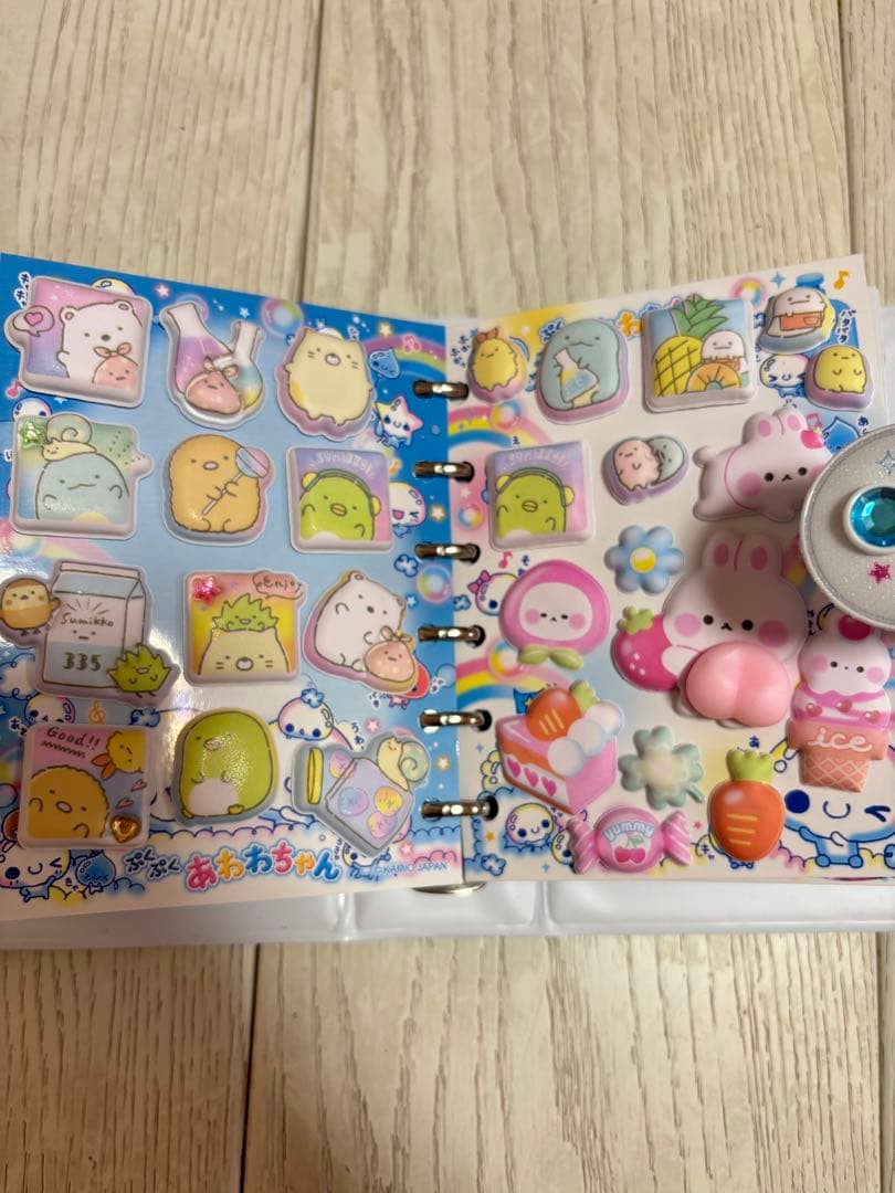 シール帳 完成品