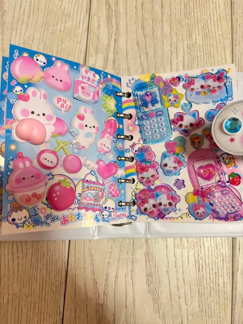 シール帳 完成品