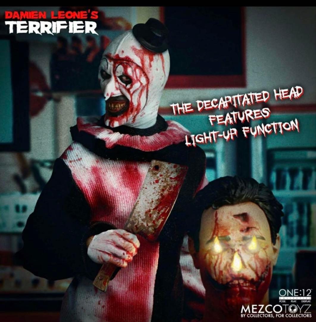 メズコ ワン12テリファーアート・ザ・クラウン 1/12 アクションフィギュア