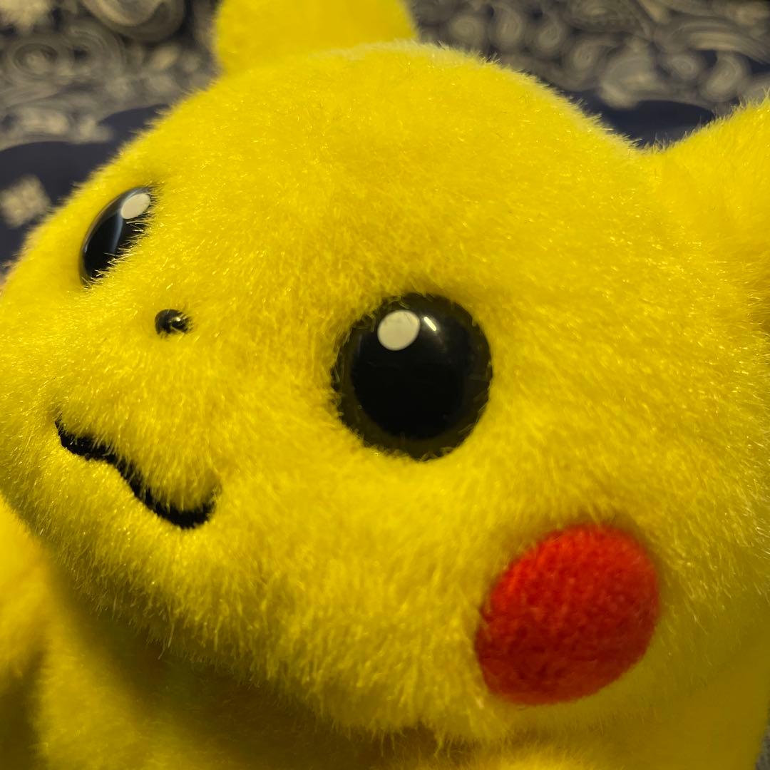 初期ピカチュウ ぬいぐるみ タグ良好 ぽっちゃり顔♪おまけ付き！