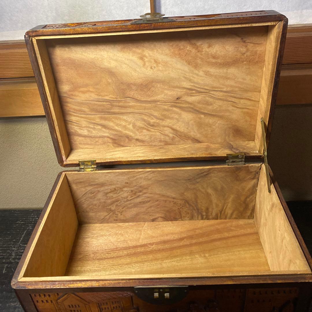 中国古玩 木彫 毛沢東 人生図箱 - メルカリ