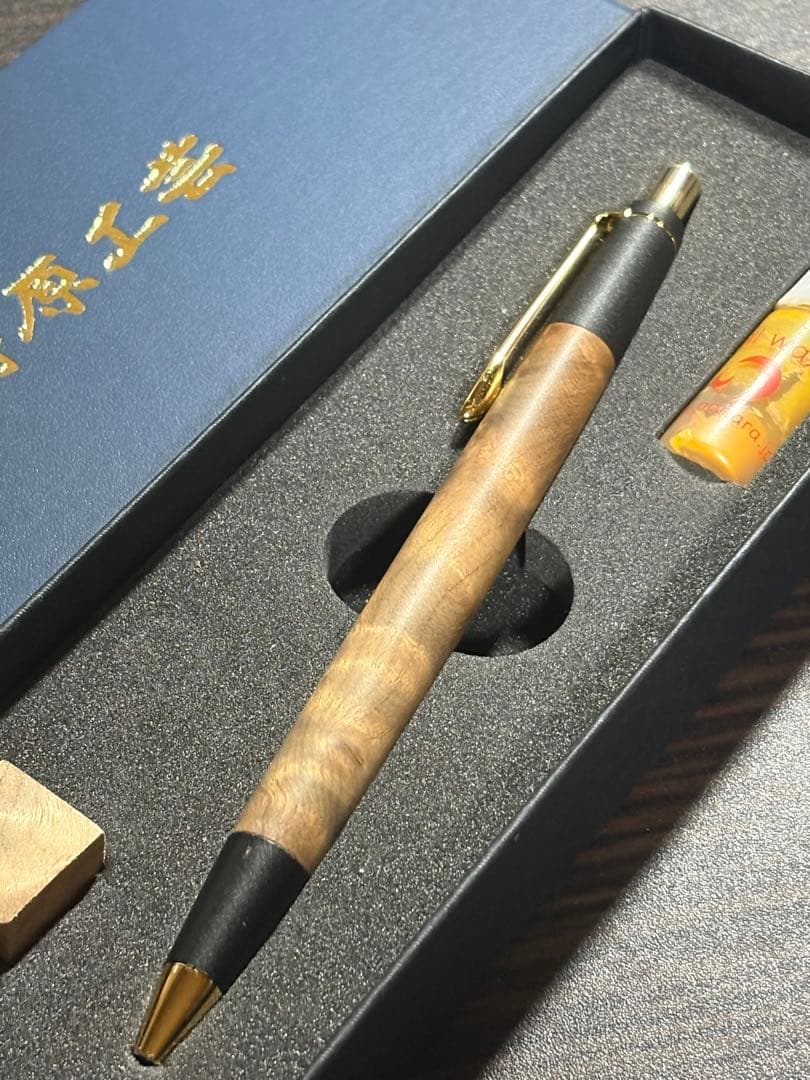 【旧型】野原工芸 シャープペンシル(マーブルウッド)