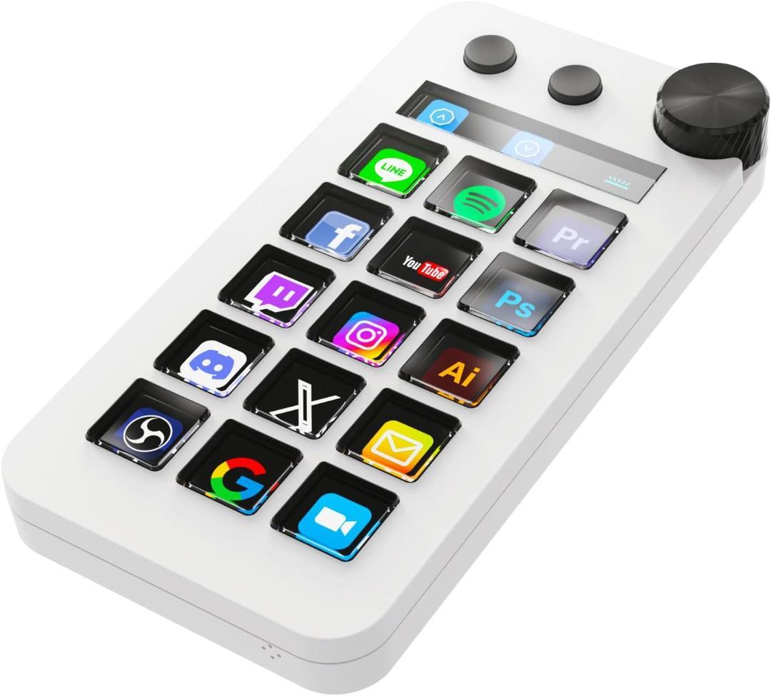 ストリームコントローラー Stream Dock MBOX N1 15ボタン