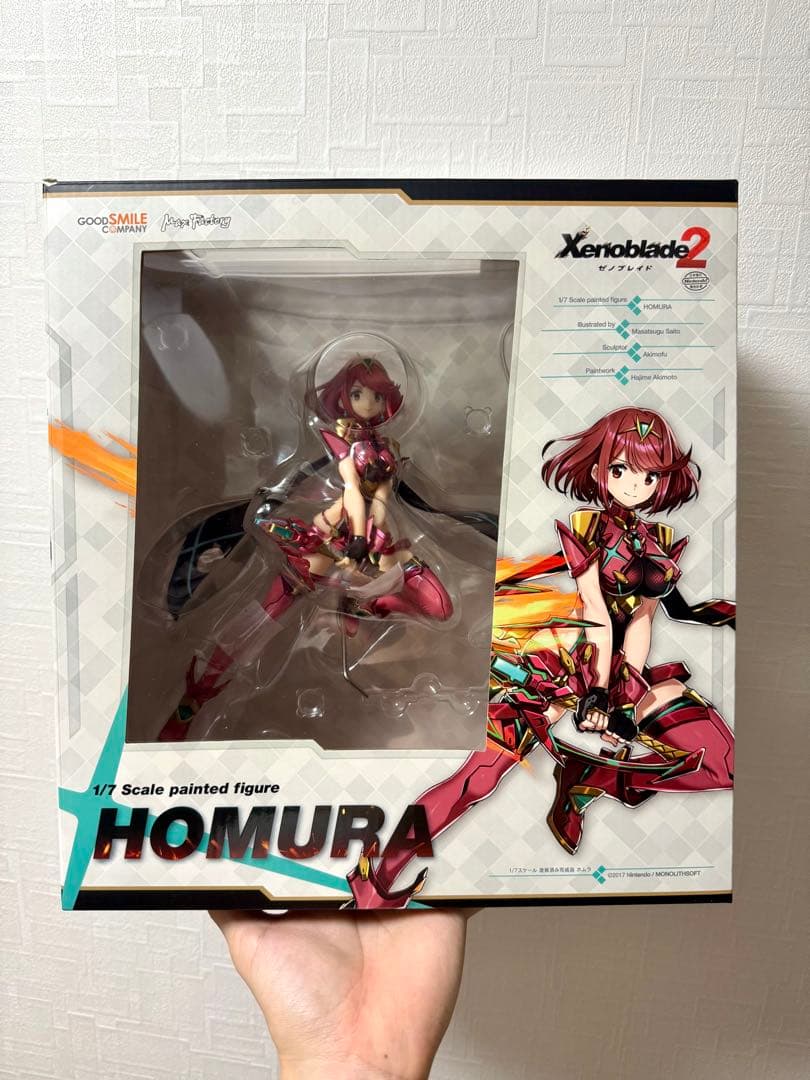 開封済み ホムラ ゼノブレイド2 1/7スケールフィギュア