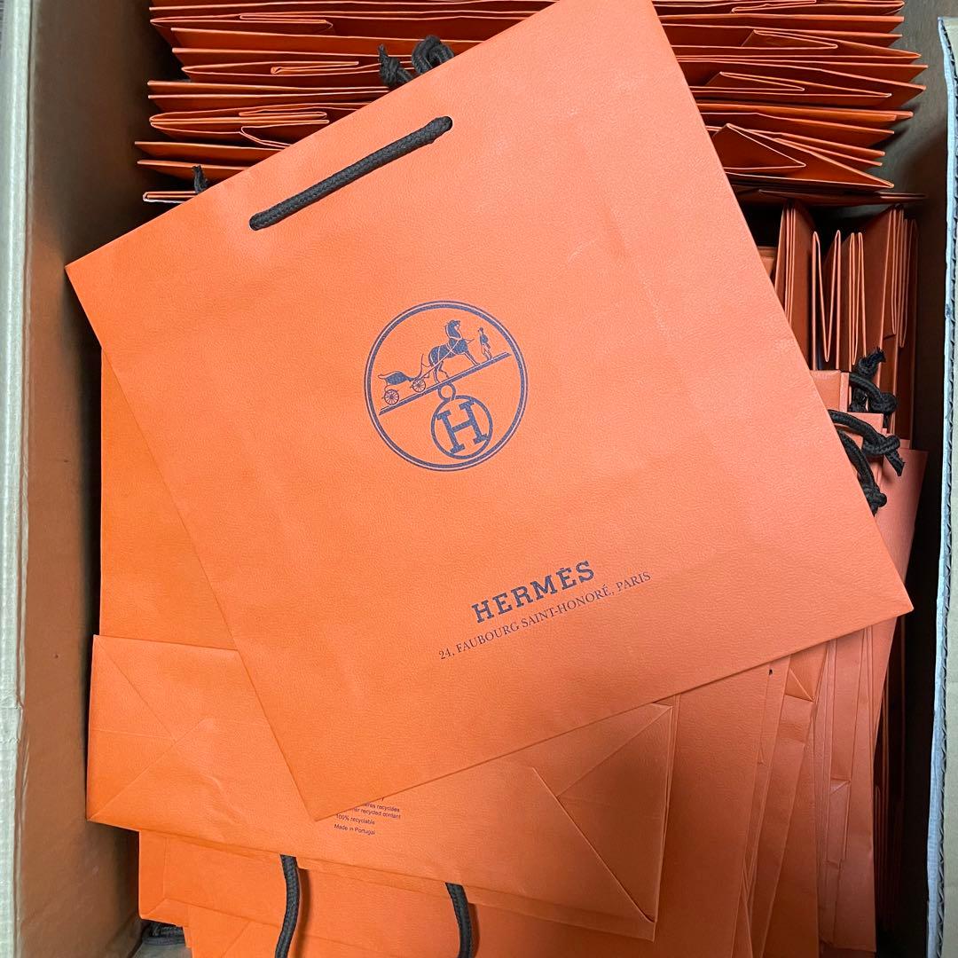 HERMES エルメス 紙袋 まとめ買い 大量 ランダム 268枚 ショッパー