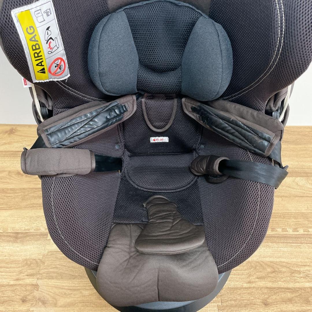 良品】エールベベ チャイルドシート　クルット4i グランス ISOFIX 回転式
