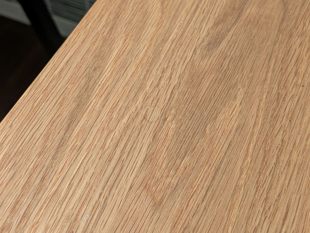 無印良品 ダイニングテーブル 80x80 オーク無垢材 オイル仕上げ