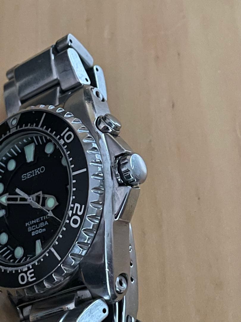 ぷ*ー様 SEIKO セイコー　プロスペックス　ダイバー　キネティック　SBCZ