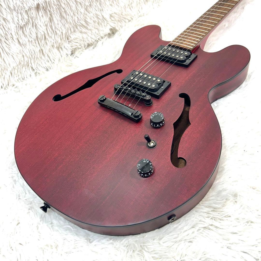 美品】Epiphone DOT Studio セミアコ マットフィニッシュの通販はau