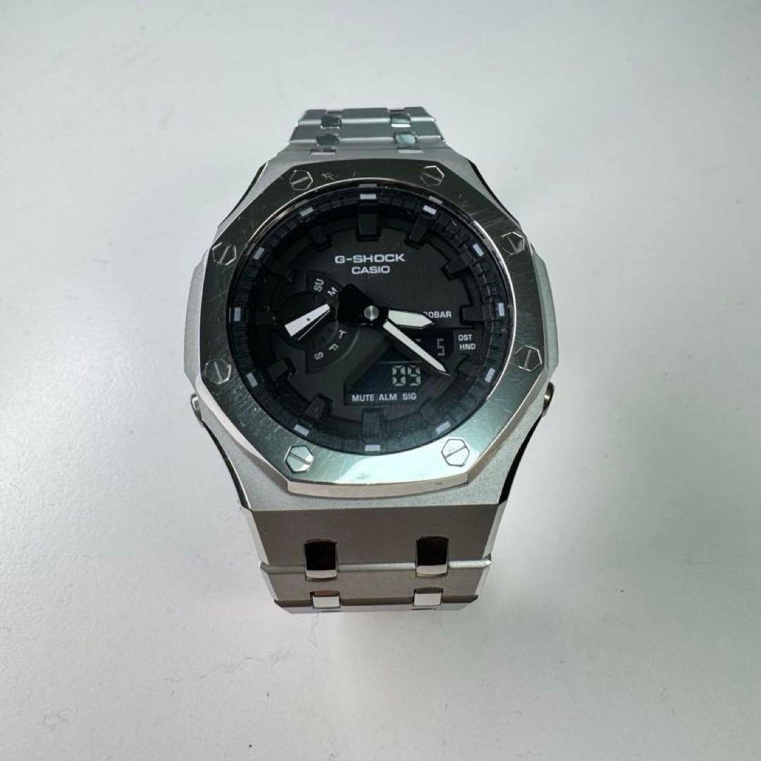 美品　CASIO　G-SHOCK GA-2100 フルカスタム ベゼルとバンド