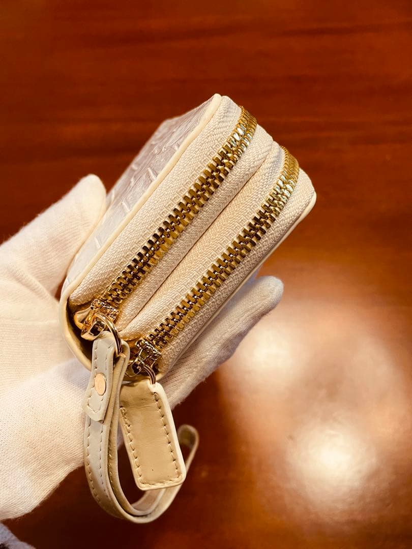 SALE 送料無料 新品 本革 ヒマラヤクロコダイルレザー ミニウォレット