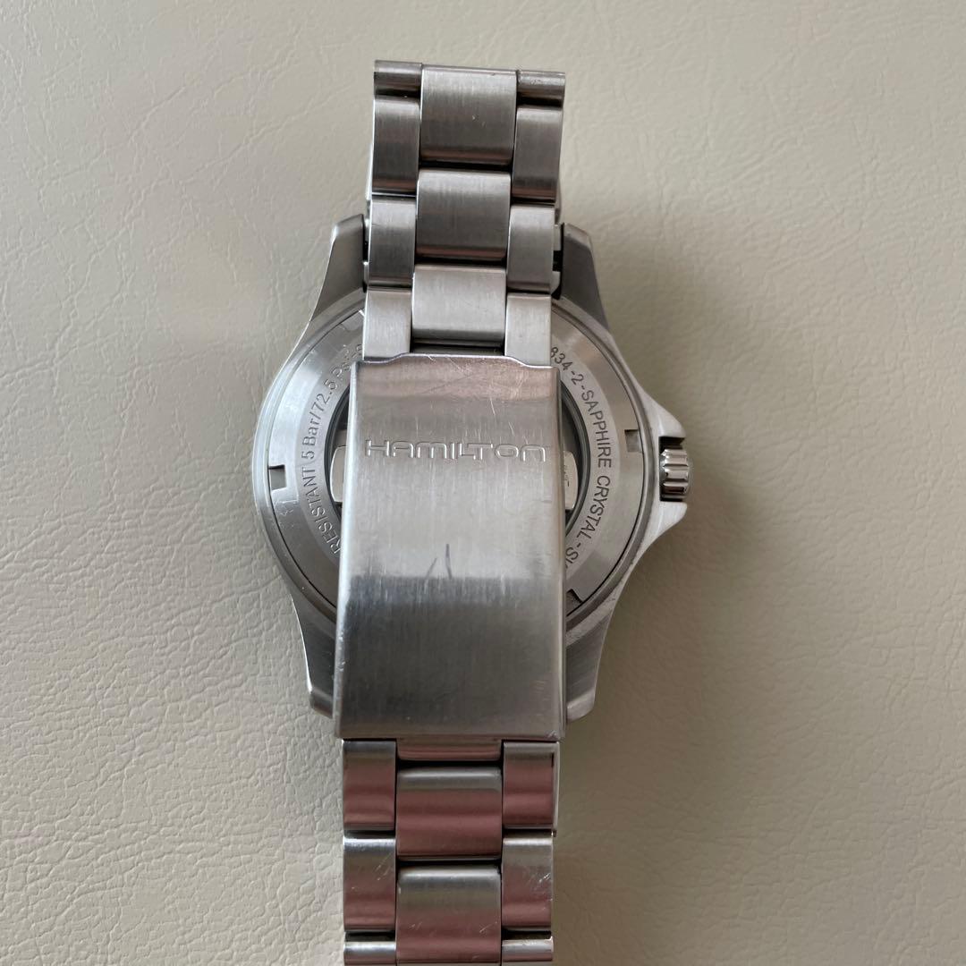 HAMILTON 自動巻き時計 グレー