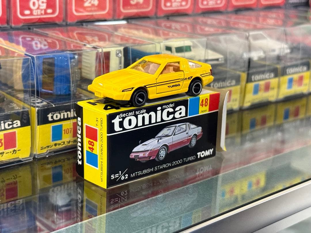 トミカ 三菱 スタリオン 2000ターボ 日本製 黒箱